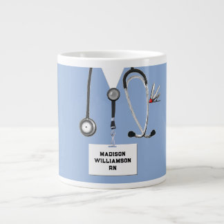 Personalized Nurse Large Coffee Mug