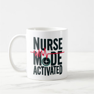 Personalized Nurse Mode Activated Coffee Mug