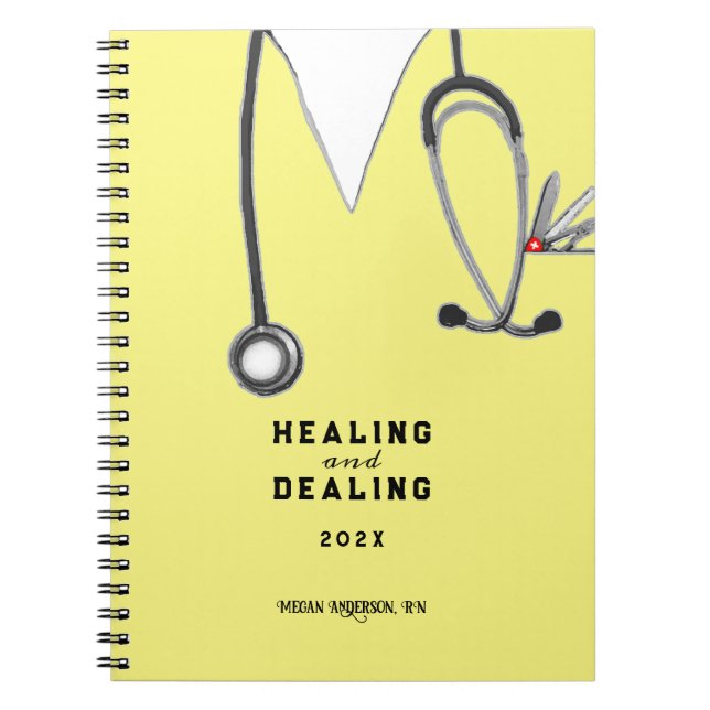 Personalized Nurse Notebook (Front)