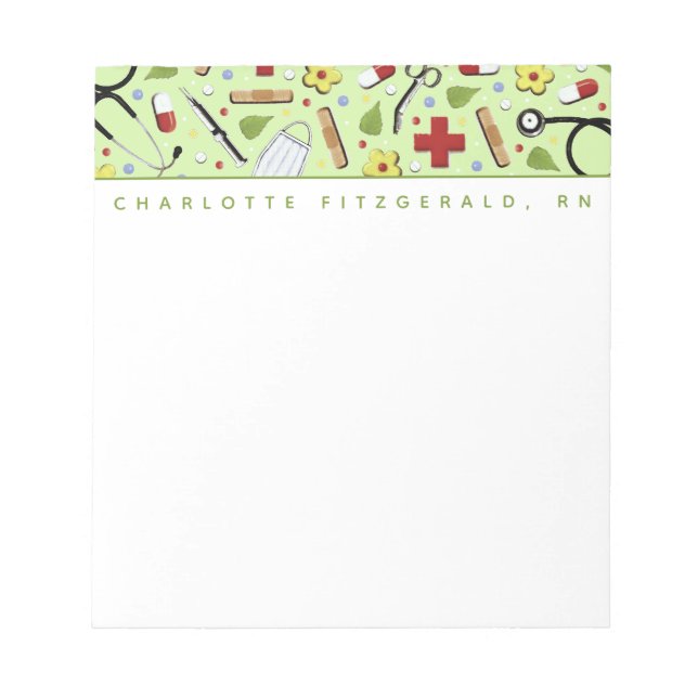 Personalized Nurse Notepad (Front)