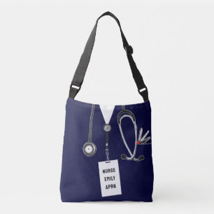Personalized Nurse Novelty Crossbody Bag