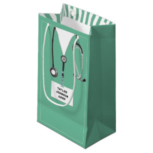 Personalized Nurse or Doctor Small Gift Bag