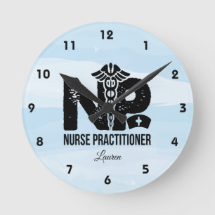 Personalized Nurse Practitioner Round Clock