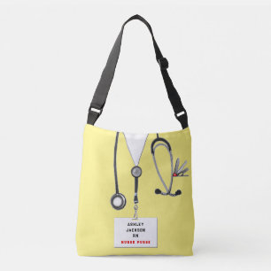 personalized nurse purse crossbody bag