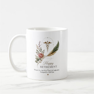 Personalized Nurse Retirement Years Of Care Coffee Mug