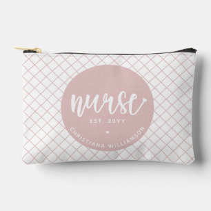 Personalized Nurse RN graduation Elegant Accessory Pouch
