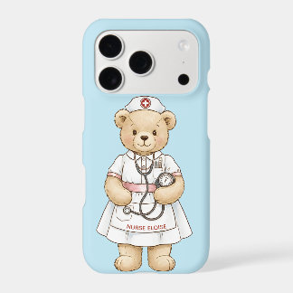 Personalized Nurse Teddy Bear Custom Name Nursing