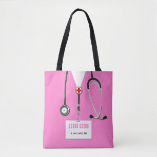 Personalized Nurse Tote Bag
