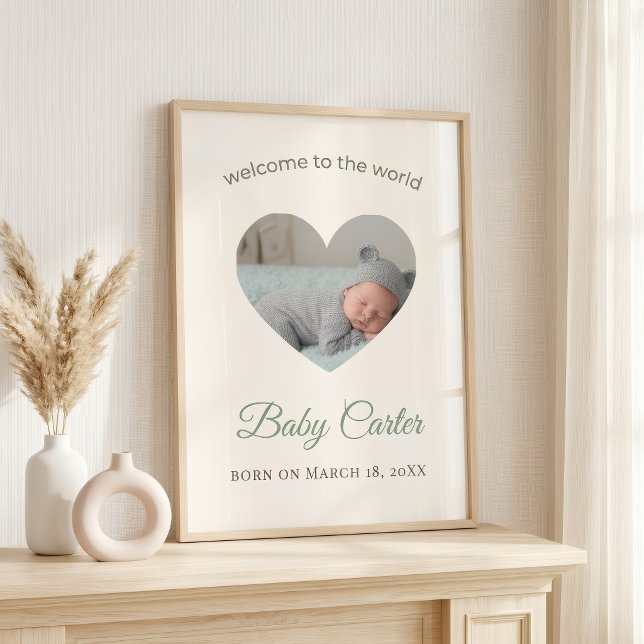 Personalized Nursery Name Poster Custom Baby Room  (Creator Uploaded)