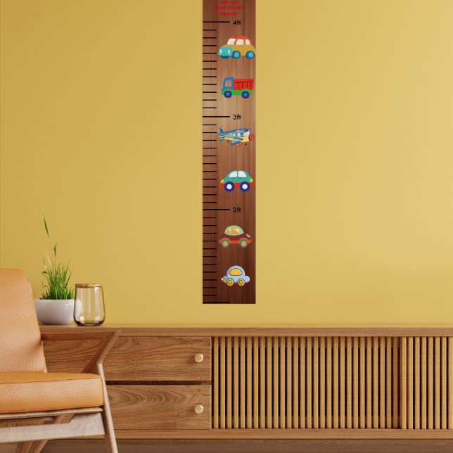 ,Personalized Nursery Wall Growth Chart (Living Room 2)