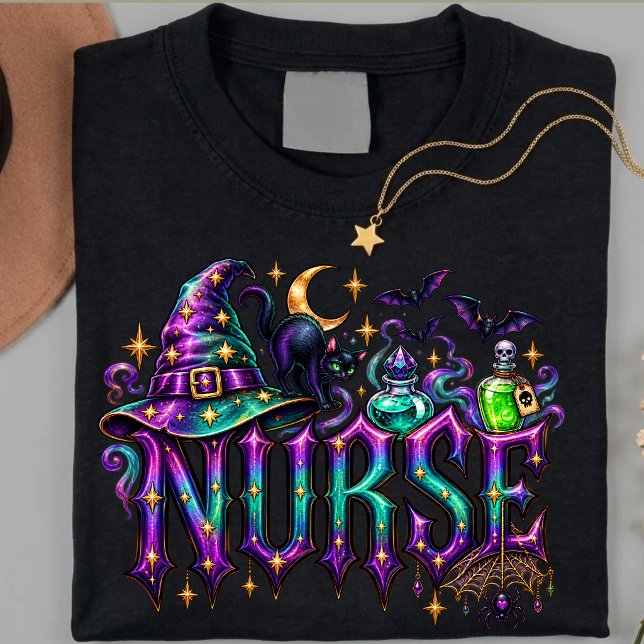 Personalized Nurses Halloween Shirt (Creator Uploaded)