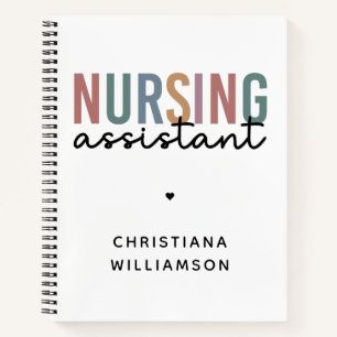 Personalized Nursing Assistant Notebook