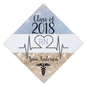 Personalized Nursing Graduatuion Tassel Topper