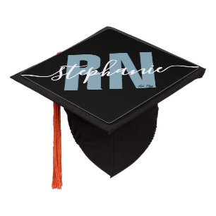 Personalized Nursing School Graduation RN Cap Topper