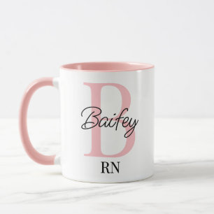 Personalized Nursing Student Gift, RN, LPN, CNA Mug