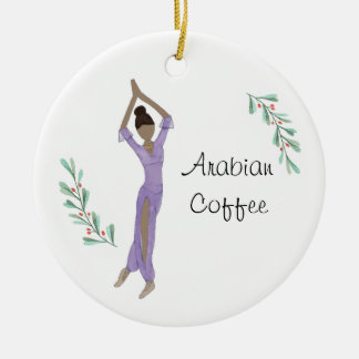 Personalized Nutcracker Arabian Ceramic Ornament