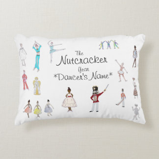 Personalized Nutcracker Ballet Accent Pillow