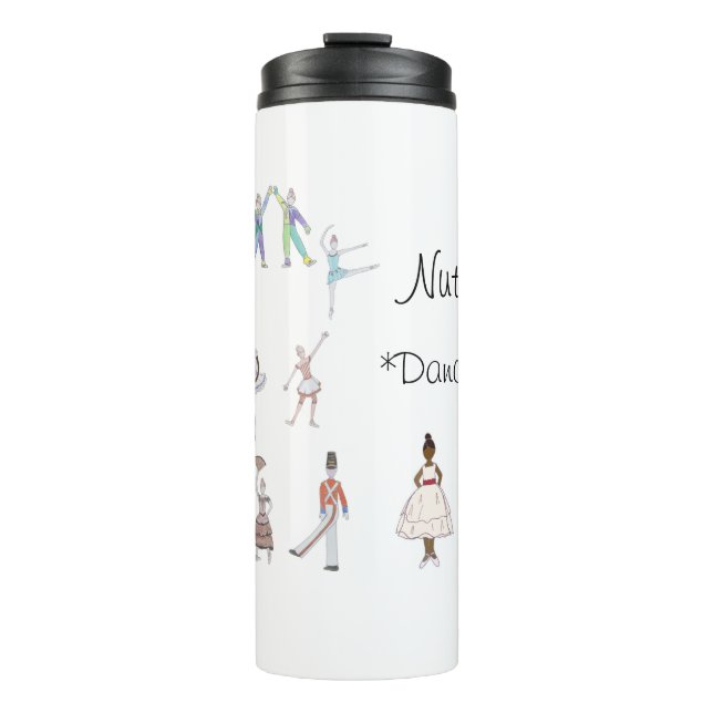 Personalized Nutcracker Ballet Keepsake  Thermal Tumbler (Front)