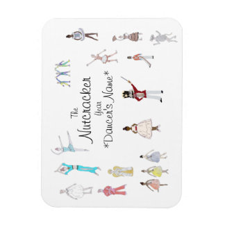 Personalized Nutcracker Ballet Magnet