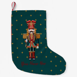Personalized Nutcracker Christmas Holiday Small Christmas Stocking