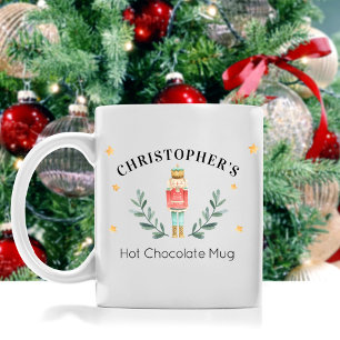 Personalized Nutcracker Christmas Hot Cocoa Mug
