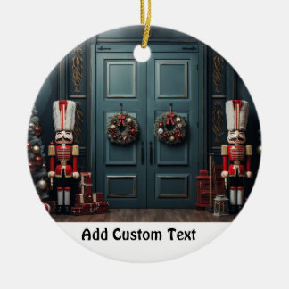 "Personalized Nutcracker Christmas Ornament
