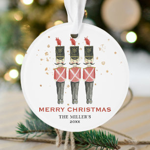 Personalized Nutcracker Family Christmas Ornament