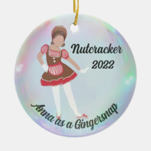 Personalized Nutcracker Ornament - Gingersnap