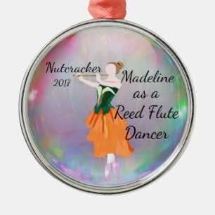 Personalized Nutcracker Ornament - Reed Flute