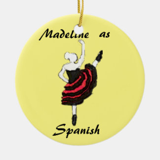 Personalized  Nutcracker Ornament - Spanish Dancer