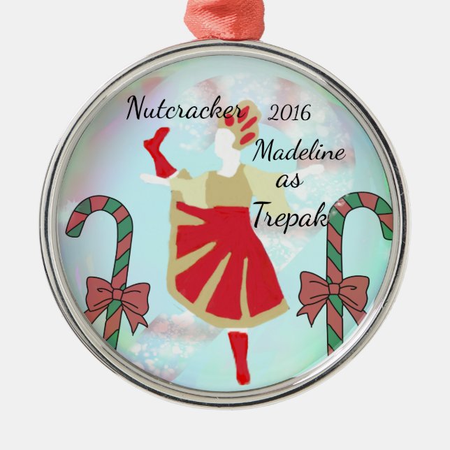 Personalized Nutcracker Ornament - Trepak (Russian (Front)