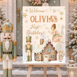 Personalized Nutcracker Sugar Plum Fairy welcome Poster