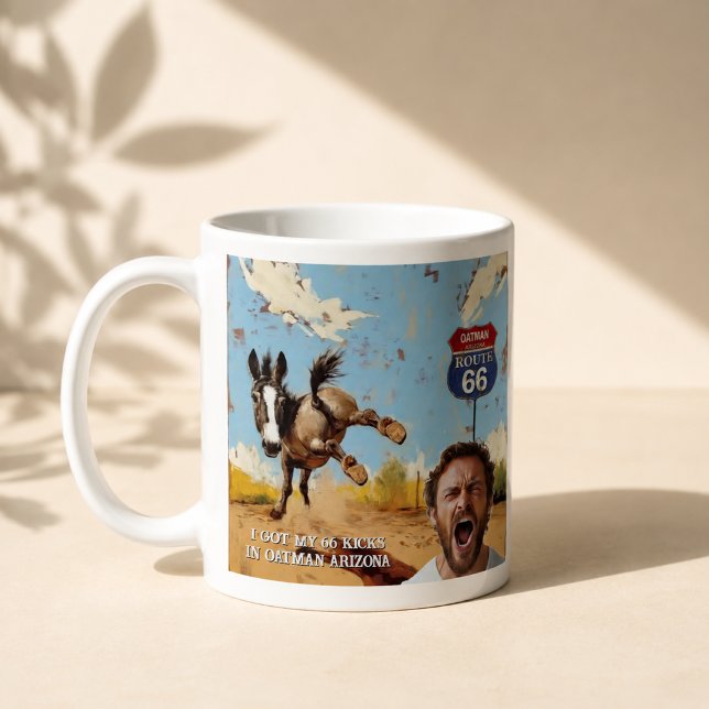 Personalized Oatman Route 66 Photo Coffee Mug (Creator Uploaded)