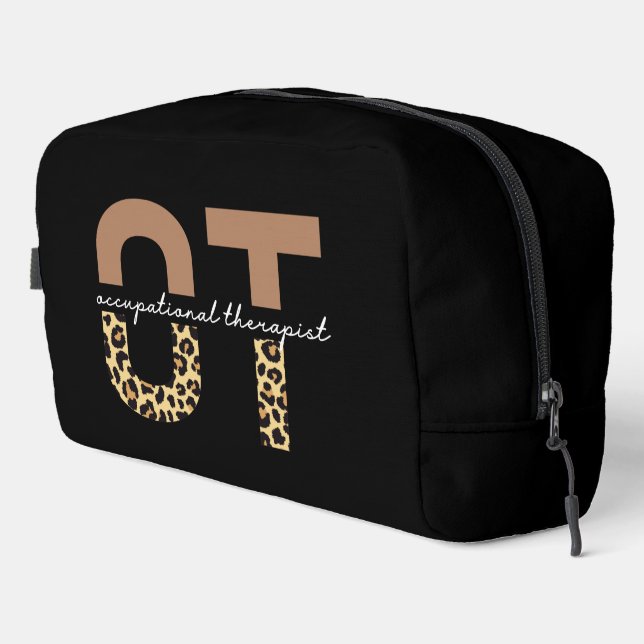 Personalized Occupational Therapist OT Gift Dopp Kit (Right Corner)