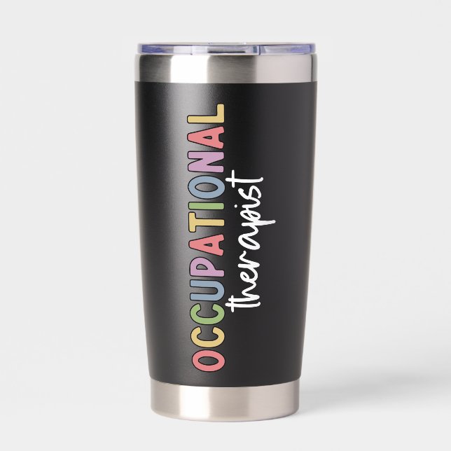 Personalized Occupational Therapist OT Gifts Insulated Tumbler (Front)
