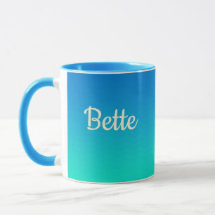 Personalized Ocean Waves Mug