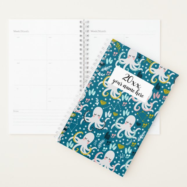 Personalized Octopus Planner (Display)
