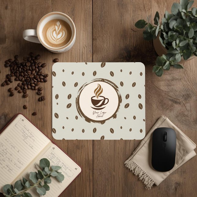 Personalized Office | Coffee Shop Branding Mouse Pad (Creator Uploaded)