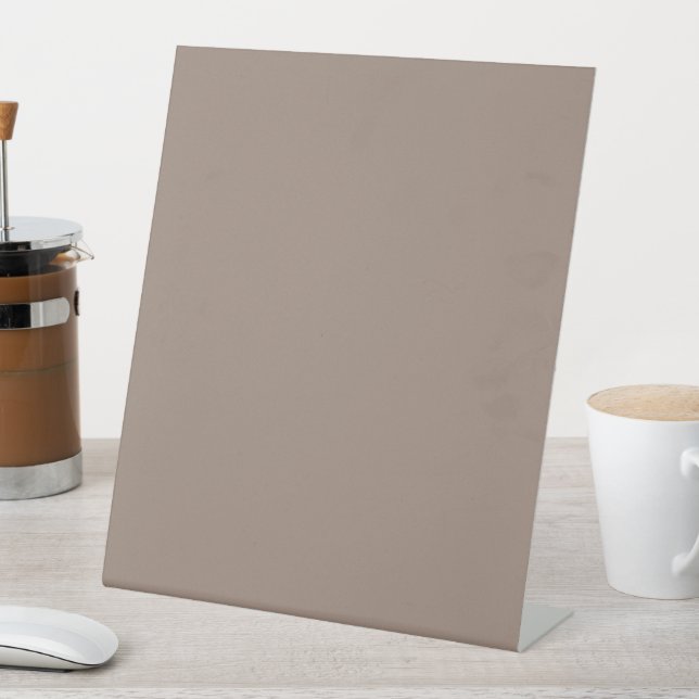 Personalized Office Desk Sign with Pedestal (In SItu)