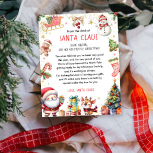 Personalized Official North Pole Letter From Santa