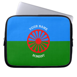 Personalized Official Romany gypsy travellers flag Laptop Sleeve