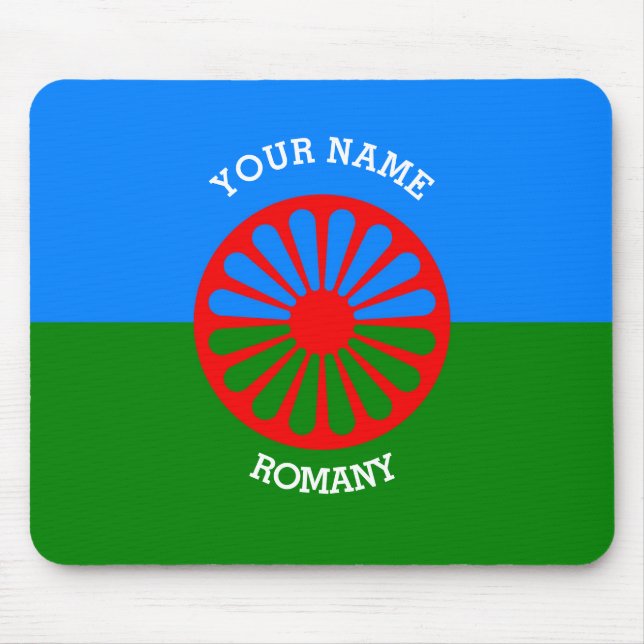Personalized Official Romany gypsy travellers flag Mouse Pad (Front)