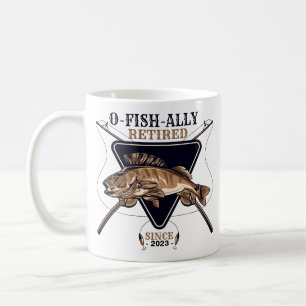 Personalized Ofishally Retired Funny Retirement Coffee Mug