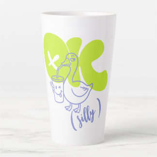 Personalized OK Silly Goose Mug, Sarcastic Coffee Latte Mug