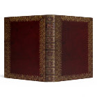 Personalized Old Book 3-Ring Binder