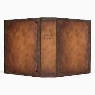 Personalized Old Book 3-Ring Binder