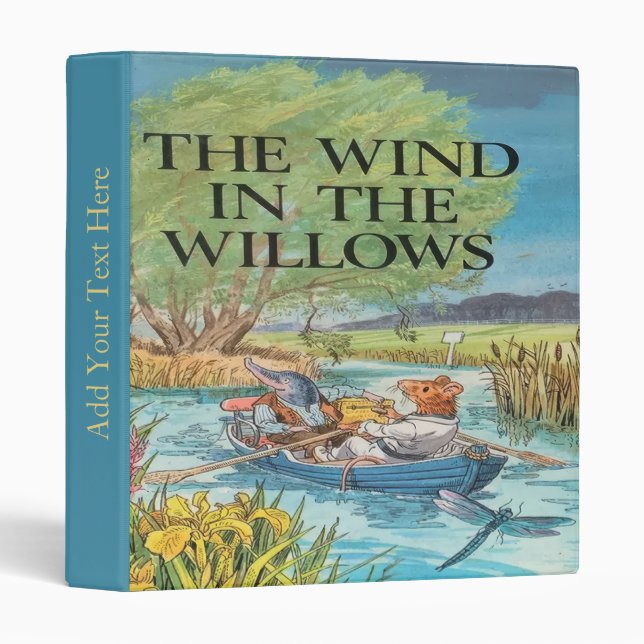 Personalized Old Children's Book 3-Ring Binder (Front/Spine)