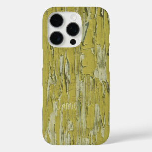 Personalized Old Wood Country Chic iPhone 16 Pro Case