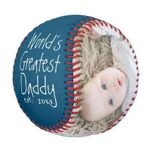 Personalized One Of A Kind Custom Made Fathers Day Baseball