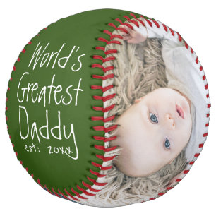 Personalized One Of A Kind Custom Made Fathers Day Softball